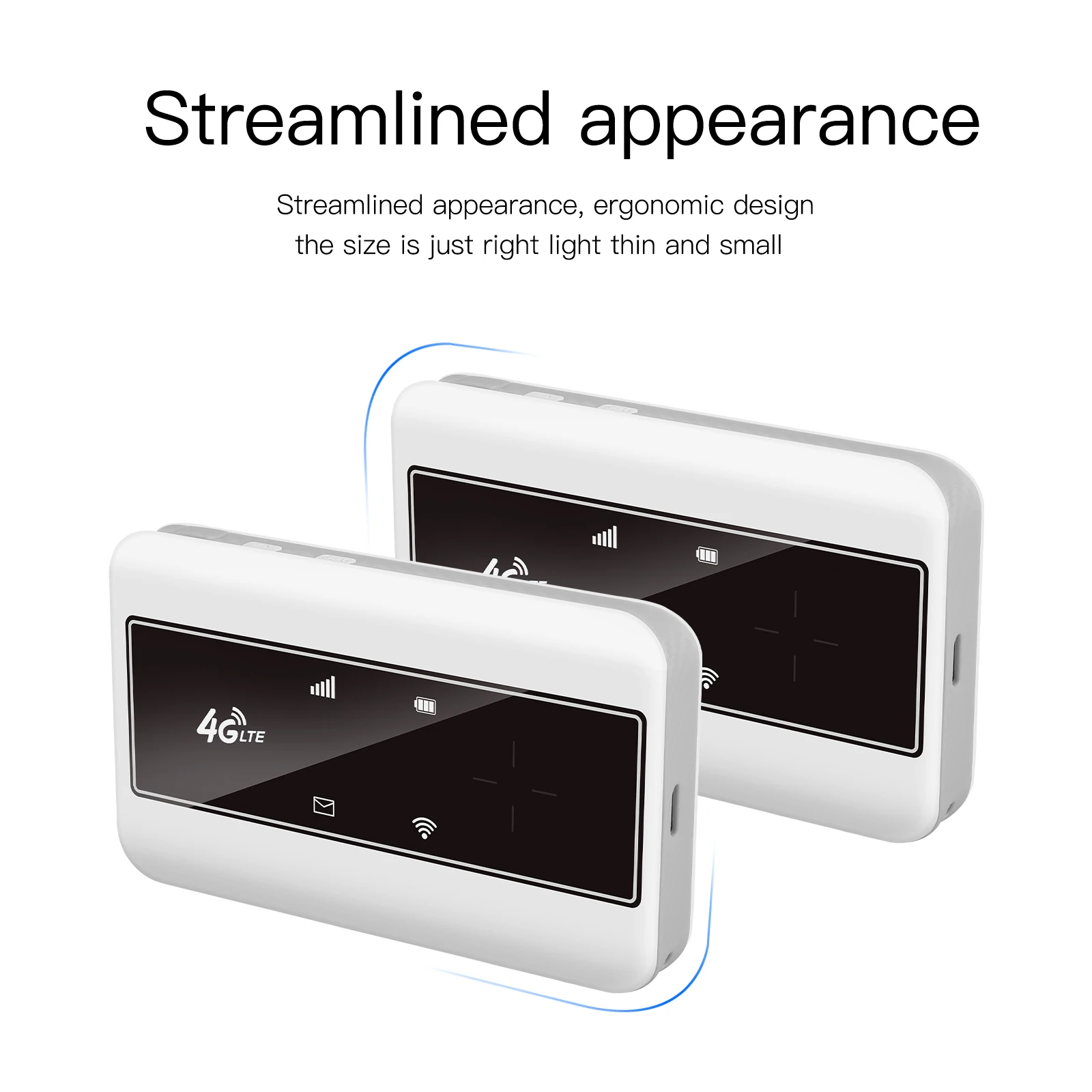 4G Modem WiFi Portable Pocket External Antenna Port Router LTE Wireless Mobile Unlocked Sim Card Slot