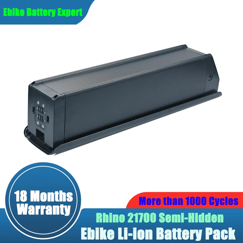 

Lithium Battery Pack for Fat Bike, Replacement Battery, 52V, 48V, 20Ah, 960Wh, 1040Wh, 500W, 750W, 1000W, RV800 Plus