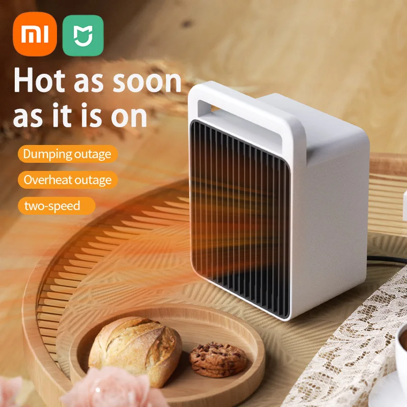 Xiaomi Mijia Electric Heater Desktop Heating fans Quick Heat Portable Warmer Machine PTC heating 2 Gears Adjustment Home Winter