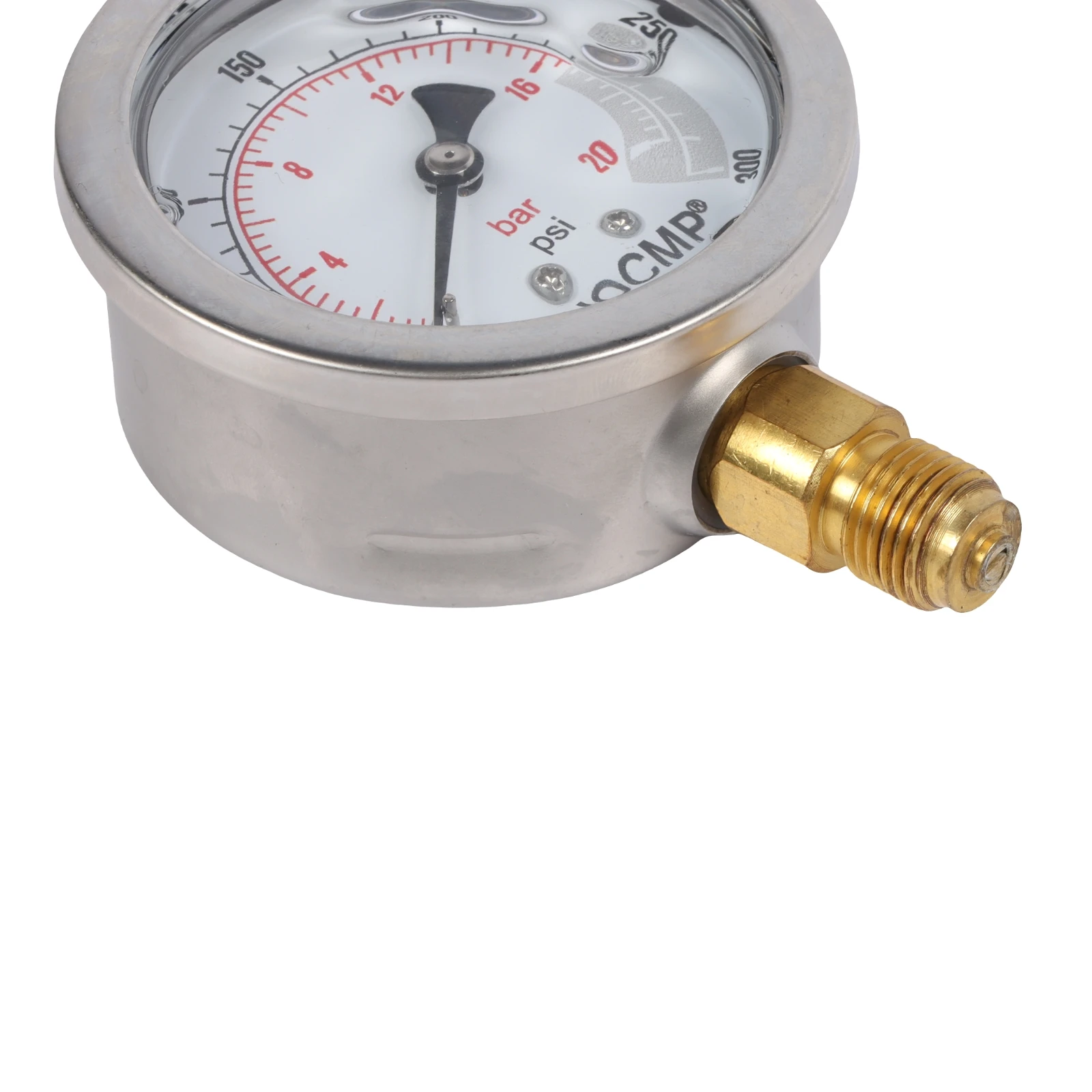 Hydraulisches Messgerät 0-20Bar 0-300Psi 2Mpa Messwerkzeug für verschiedene Anwendungen Autozubehör – Detail 5
