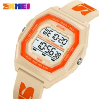 SKMEI Sport Digital Electronic Wristwatch For Men Women Student Fashion 5Bar Waterproof EL Light Chrono Watch Clock Reloj Hombre 1