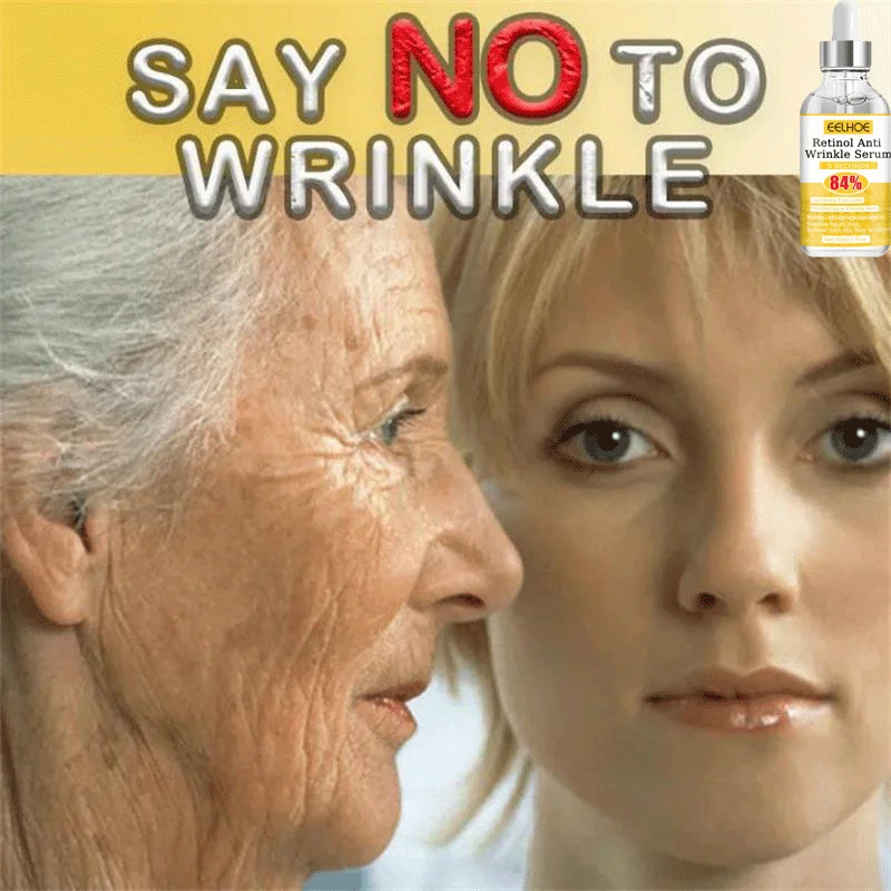 Retinol Wrinkle Remover Face Serum Firming Anti Aging Essence Fade Fine Lines Whitening Moisturizing Skin Care Korean_voghion.com