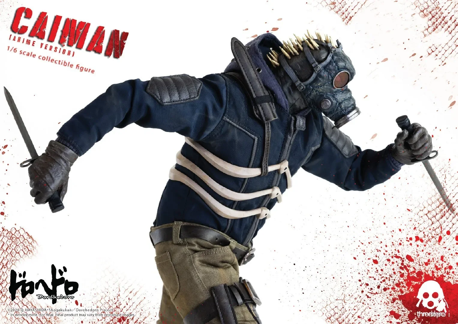 threezero 1/6 ドロヘドロ カイマン 3Z0560 Caiman Dorohedoro1/6 Caiman – threezero store