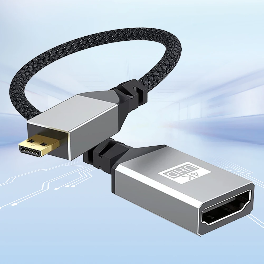 ī޶ HDTV Ϳ  , ũ HDMI ȣȯ ͽټ ̺, V2.0, 4K @ 60HZ, 20cm