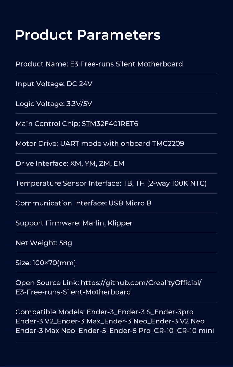 de atualização 32bit braço Cortex-M4 suporte marlin