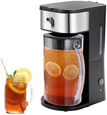 Iced Tea Maker and Iced Coffee Maker Brewing System with 2-quart Pitcher,  sliding strength selector for Taste Customization, Sta - AliExpress