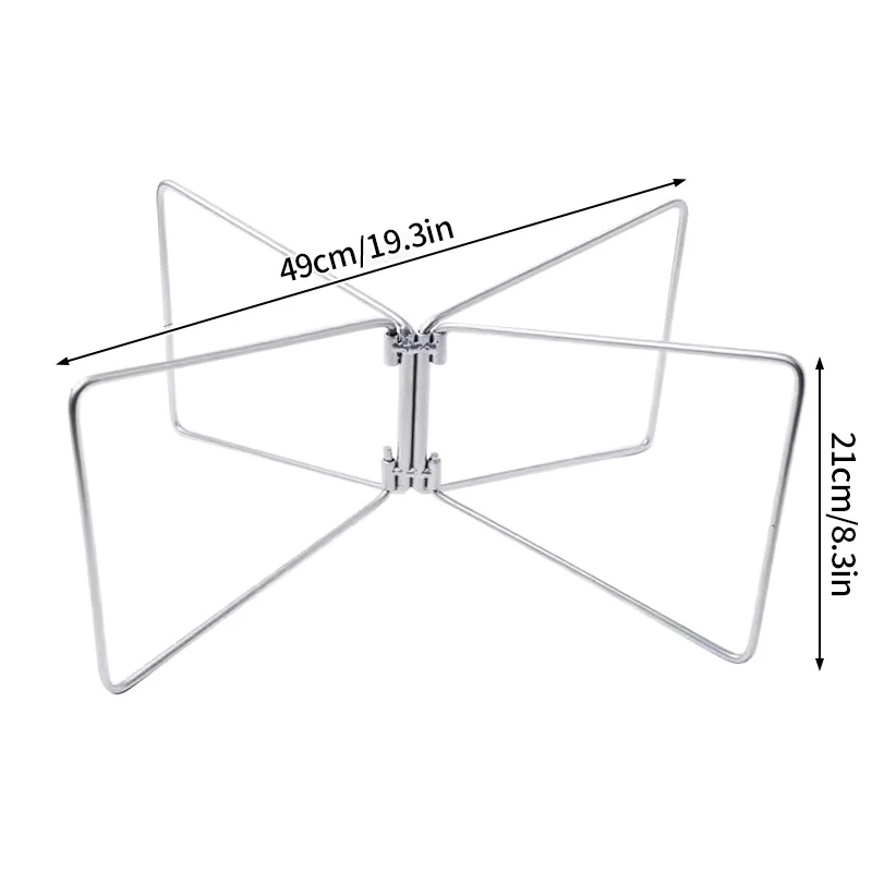 Description Picture 5 of itemCamping Box Folding Cooler Stand Camping Shelf Metal Stand Outdoor Accessories Portable Storage Box Fold Rack for Picnic쿨러스탠드