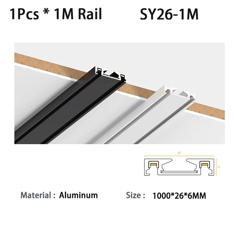 1M Rail 1pcs