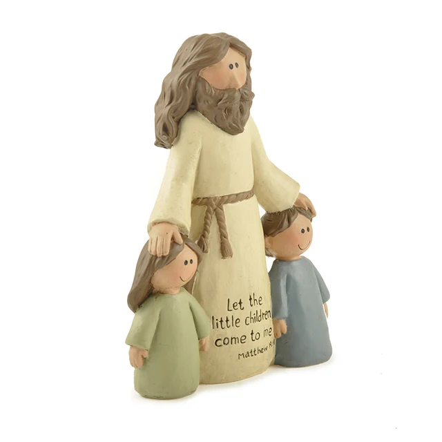 Gyanta Templom Emléktárgy Otthoni Dekoráció Biblia Karakter Aranyos Ajándék Katolikus Keresztény Kellékek - Image 2