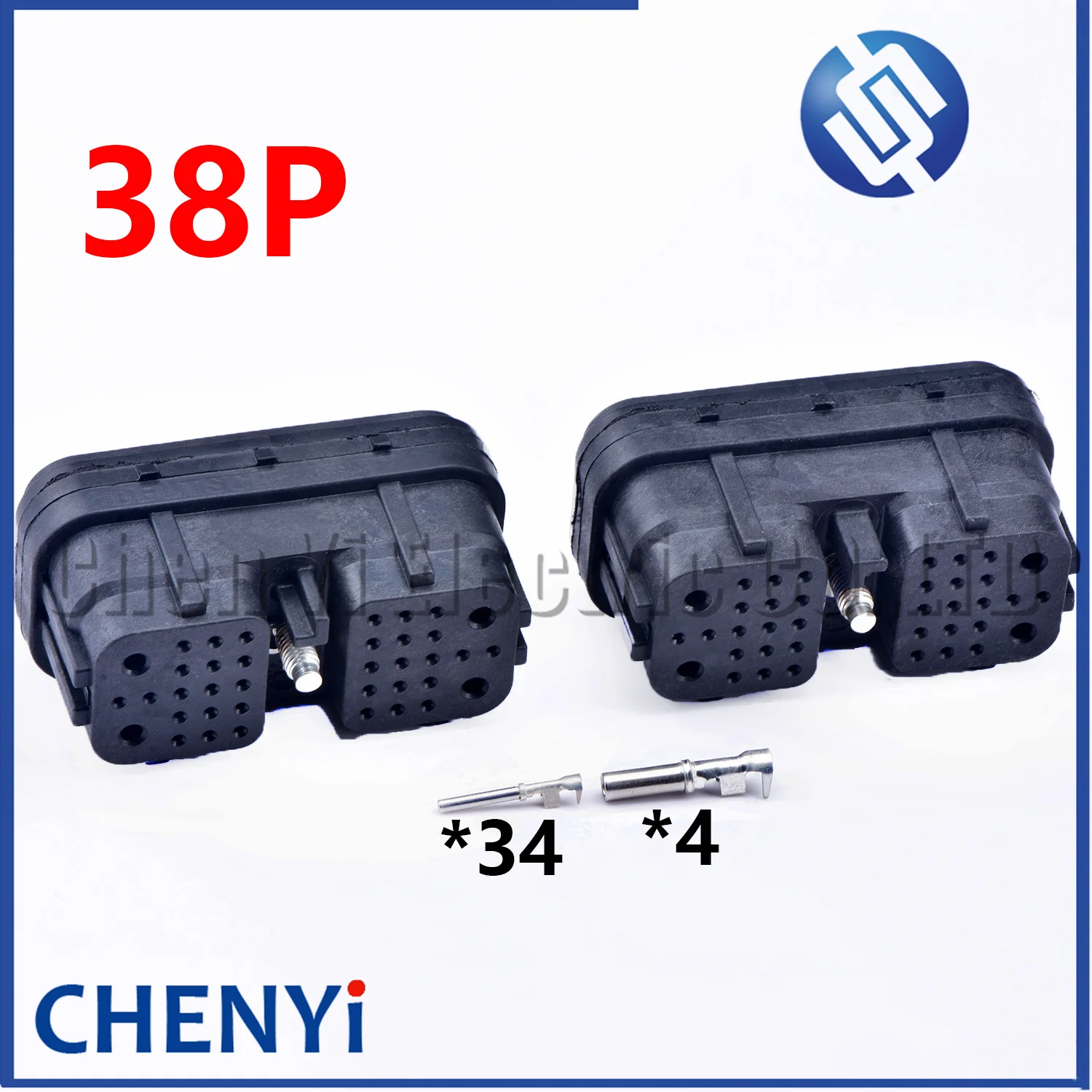 Conector Automotivo Original com Pinos Terminais Plug Original Deutsch Série Drc Drc2638s Drc26-38s01 Drc26-38s02 38 Pin Way