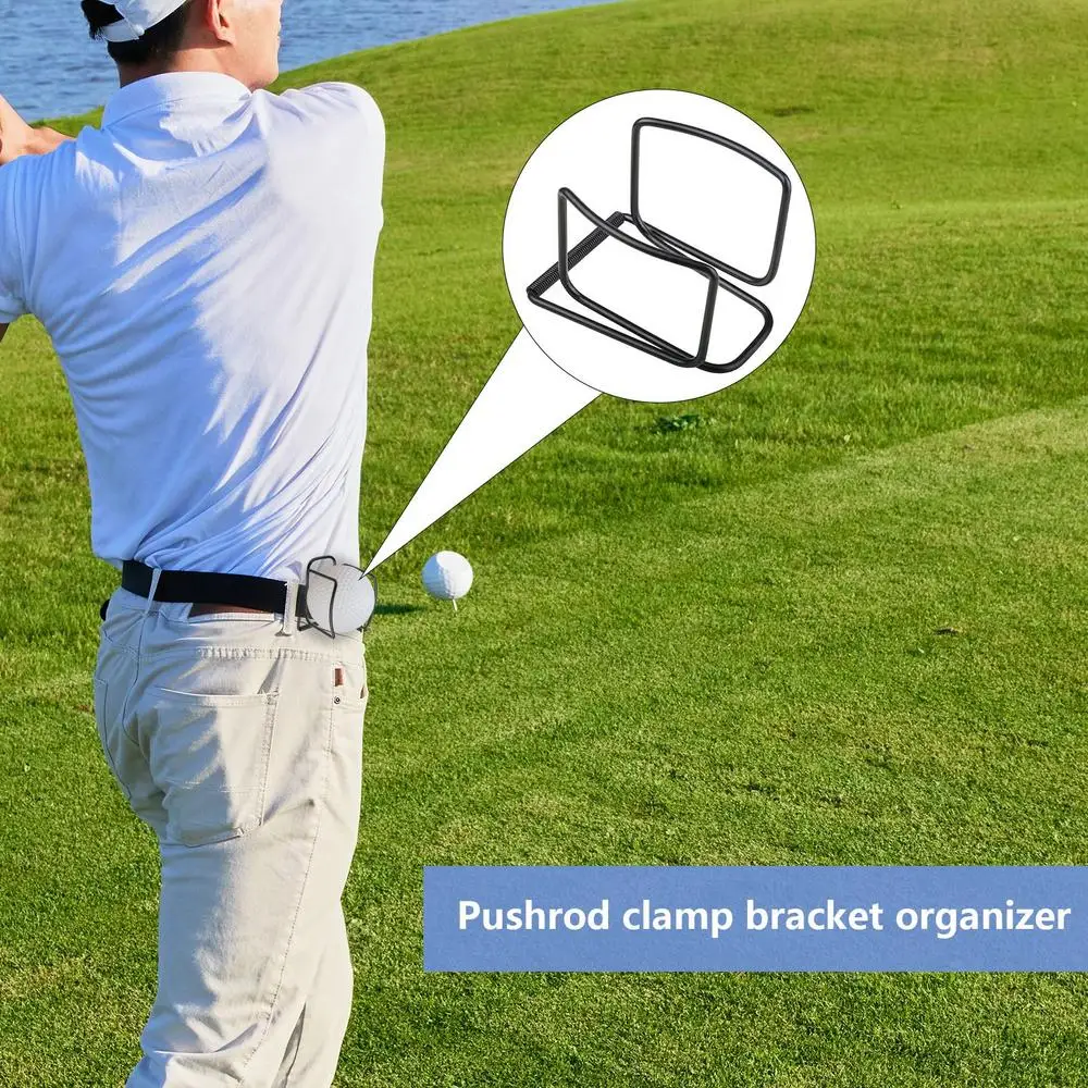 Description Picture 4 of itemGolf Putter Holder Golf Bag Clip Fixed Golf Clubs Buckle Ball Training Aids Outdoor Sports Game Accessories Swing Trainer