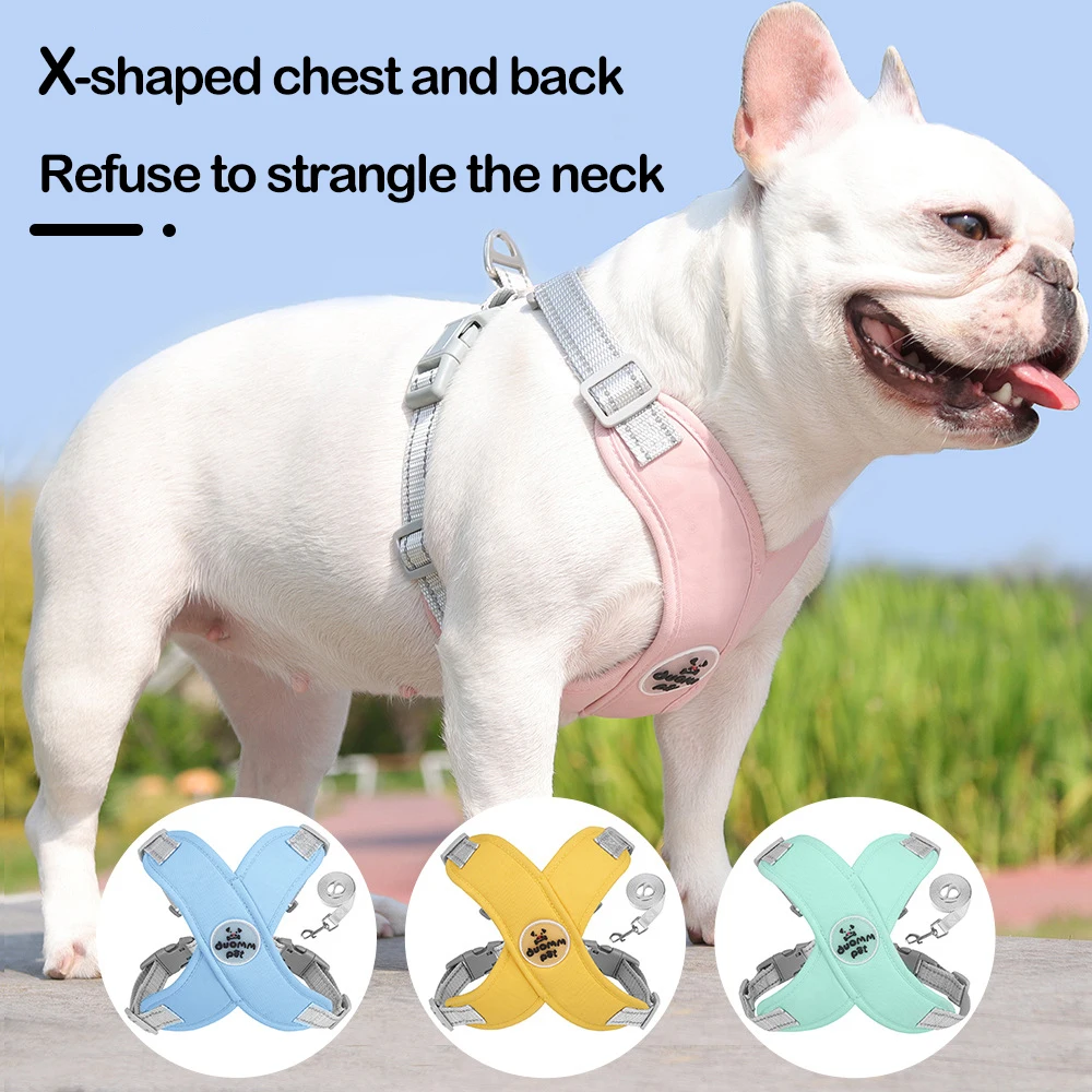 Pet Supplies Small Dog Traction Rope Tank Top Large Cat Breathable