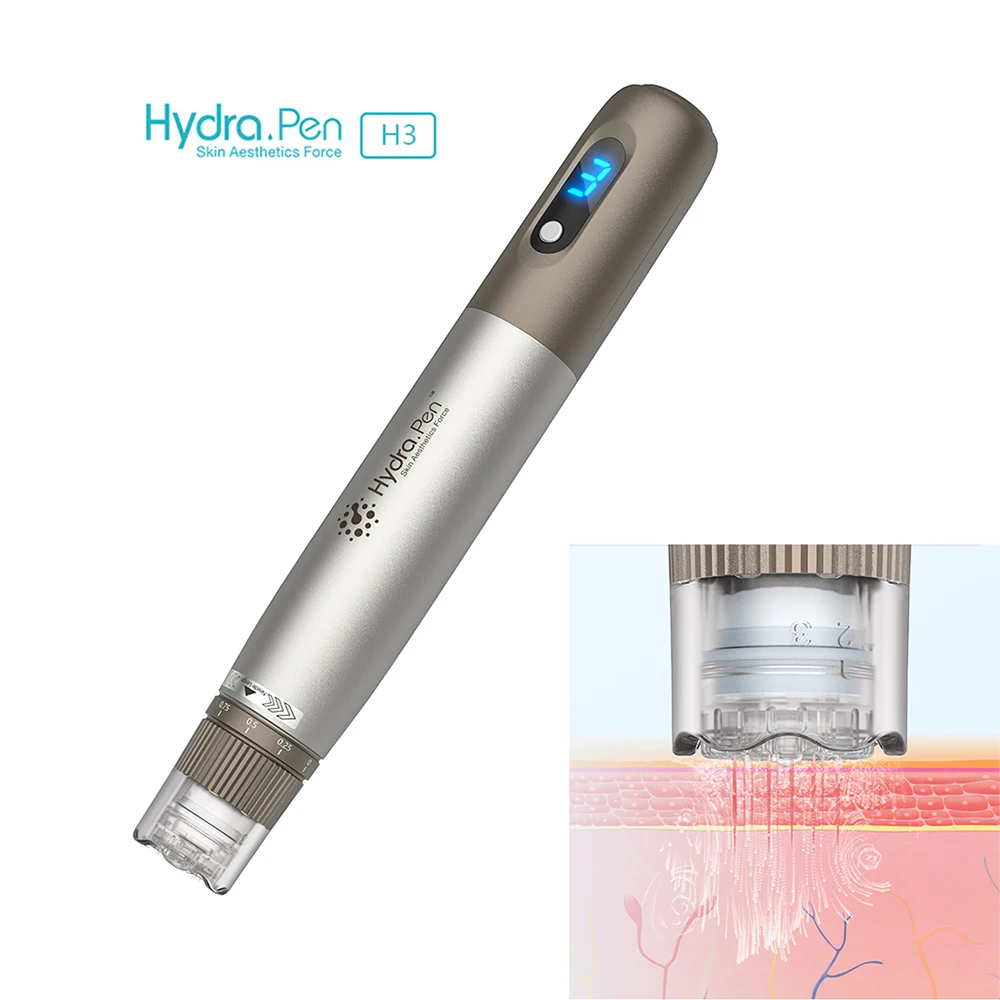 Q3 Microneedle Electric Derma Pen with Two Needle Cartridges - China Electric  Pen, Electric Derma Pen
