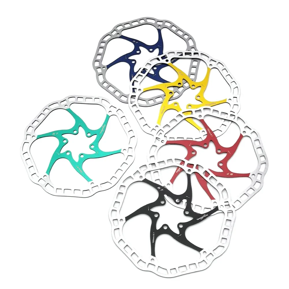 Ultra-light Bicycle Hydraulic Disc Brake Rotors MTB Bike Road Racing Bike Brake Disc Rotor 140/160/180mm 6 Bolts