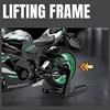 1:12 Kawasaki Ninja ZX10R Alloy Die Cast Motorcycle Model Toy Vehicle Collection Sound and Light Off Road Autocycle Toys Car 2