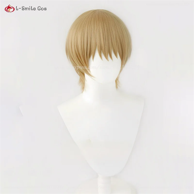 Okita Sougo Cosplay Perücke 70cm/32cm Light Linen Brown, hitzebeständig, Synthetik 15 Okita Sougo Cosplay Perücke 70cm/32cm Light Linen Brown, hitzebeständig, Synthetik 4