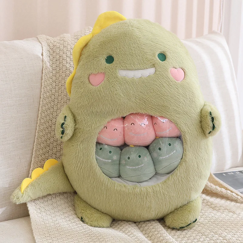 Squishmallows – Peluche Oreiller avec des petites pièces peluches