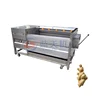 High Quality Vegetable Ginger Sweet Potato Fruit Washing And Peeling Machine Best Palm Date Wash Washer Machine With Roller 1