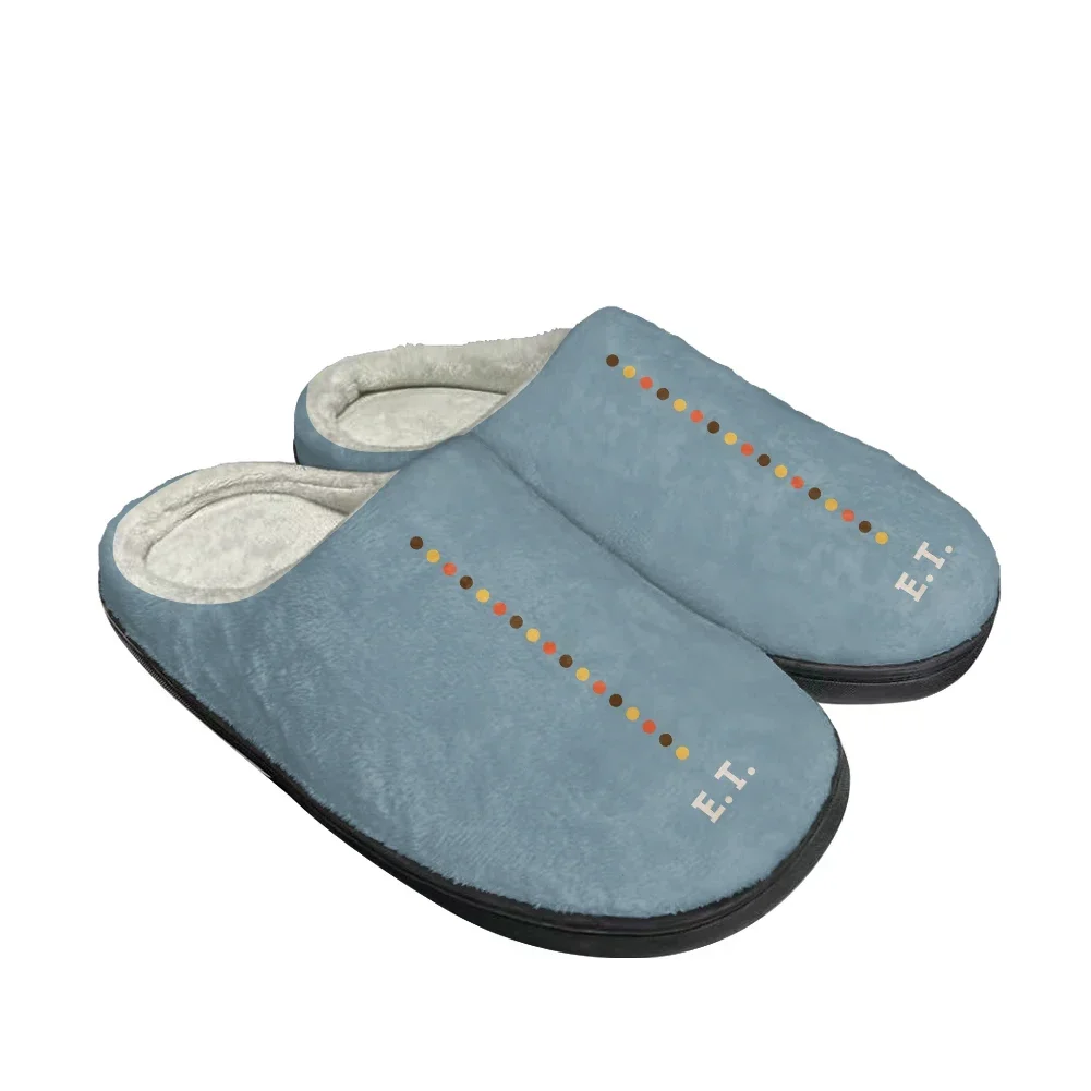 ET Extra Terrestrial Fashion Cotton Custom Slippers Mens Womens Sandals Plush Casual Keep Warm Shoes Thermal Comfortable Slipper