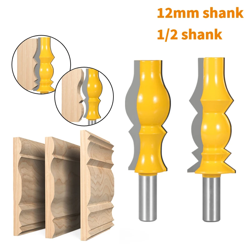 

Концевая фреза с хвостовиком 12 мм, 12,7 мм, фреза для деревообработки из вольфрамового сплава