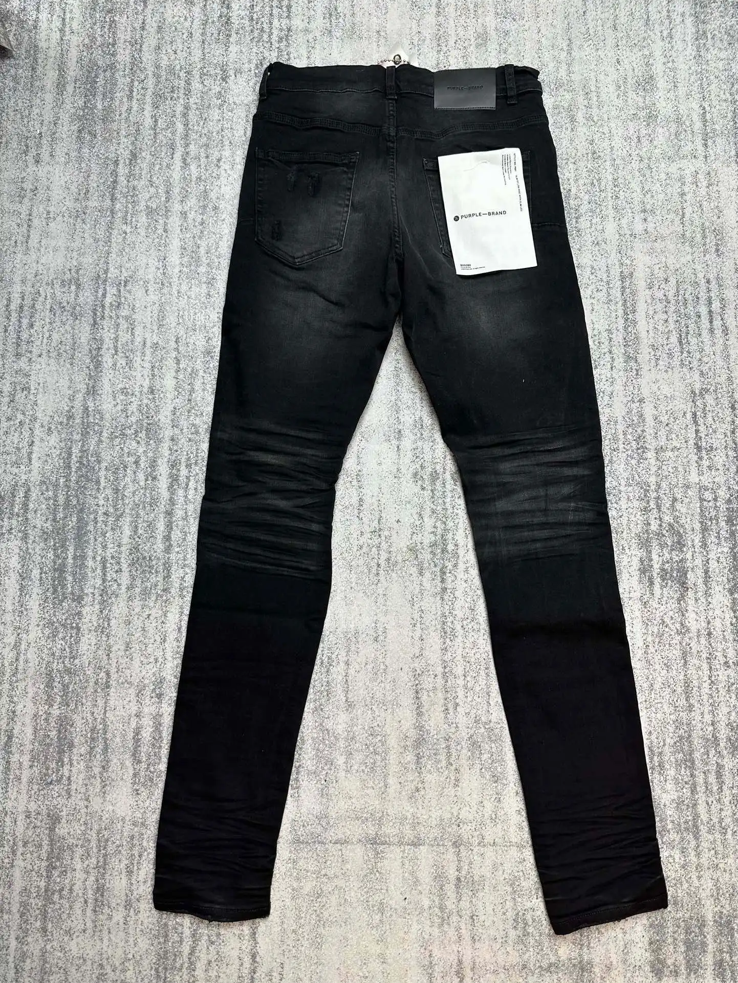 

mens skinny jeans ripped Purple Brand Design Distressed Slim Fit Destroyed Stretch Pants destroyed Denim Pants Trousers