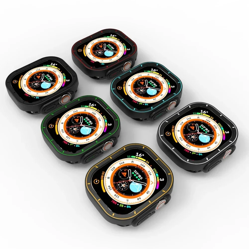  ġ Ʈ Ǹ ̽, Ʈ 49mm TPU ȣ Ŀ , iWatch ø 8  ð  ׼