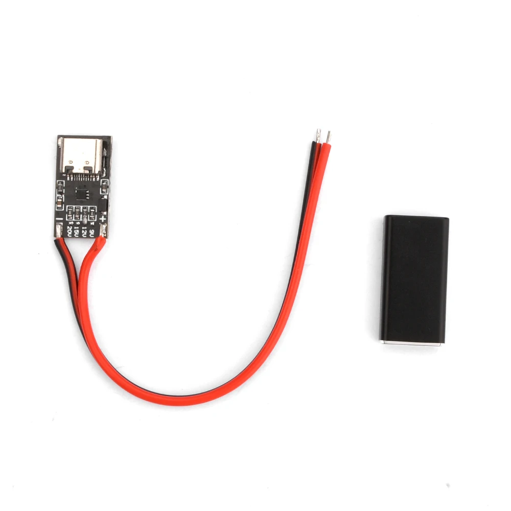8PCS USB-C PD3.0 Trigger Module Kit - Adjustable Voltage Fast Charge Decoy Board (9V/12V/15V/20V 5A) With Housing For DIY Power Projects - View #6