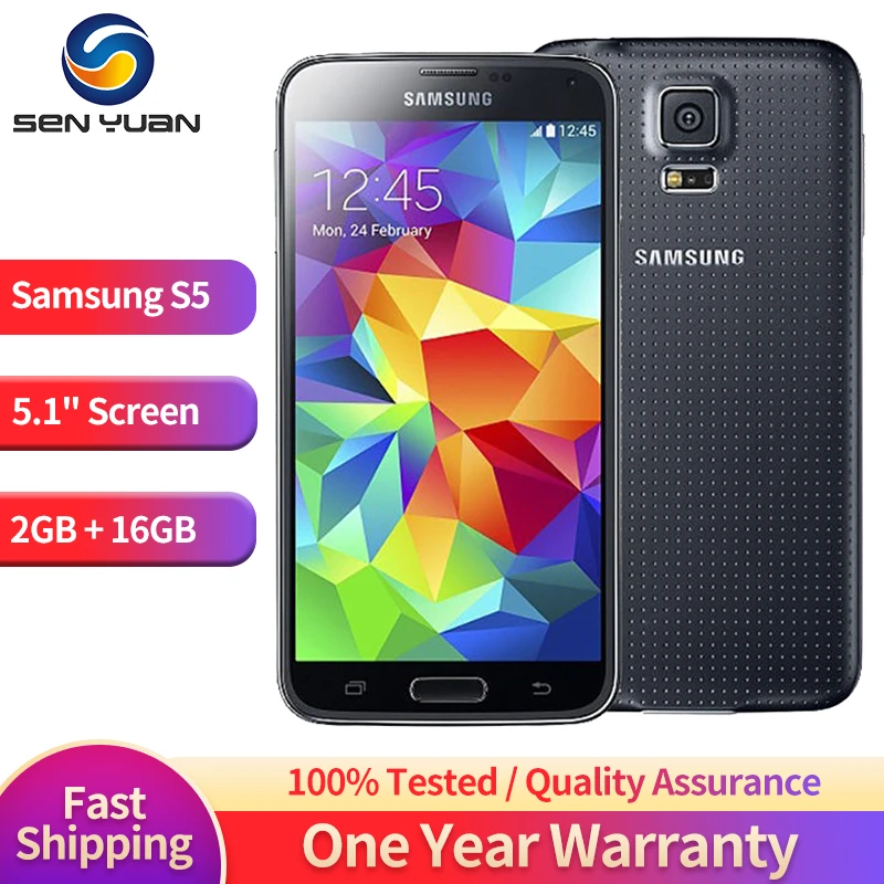 versus pureza como resultado Samsung teléfono inteligente Galaxy S5 Original, SmartPhone desbloqueado de  5,1 pulgadas, G900F, G900P, G900V, G900A, Android, 2GB + 16GB, 16MP, 4G  LTE|Teléfonos móviles| - AliExpress