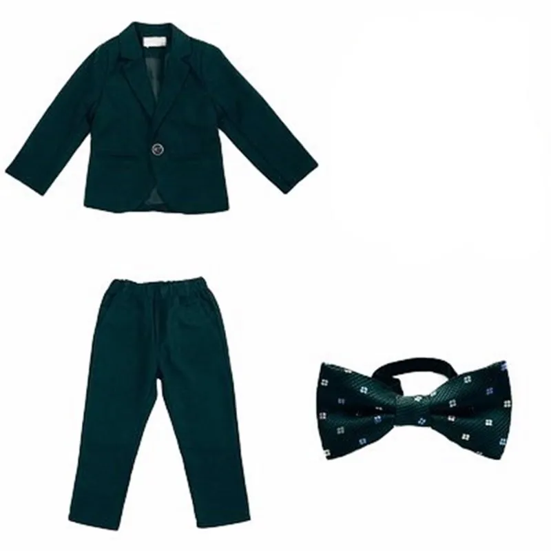Completo Bambino 2/4 Pezzi - Blazer E Pantaloni Con Camicia E Cravatta Per Matrimoni E Feste - Foto 8