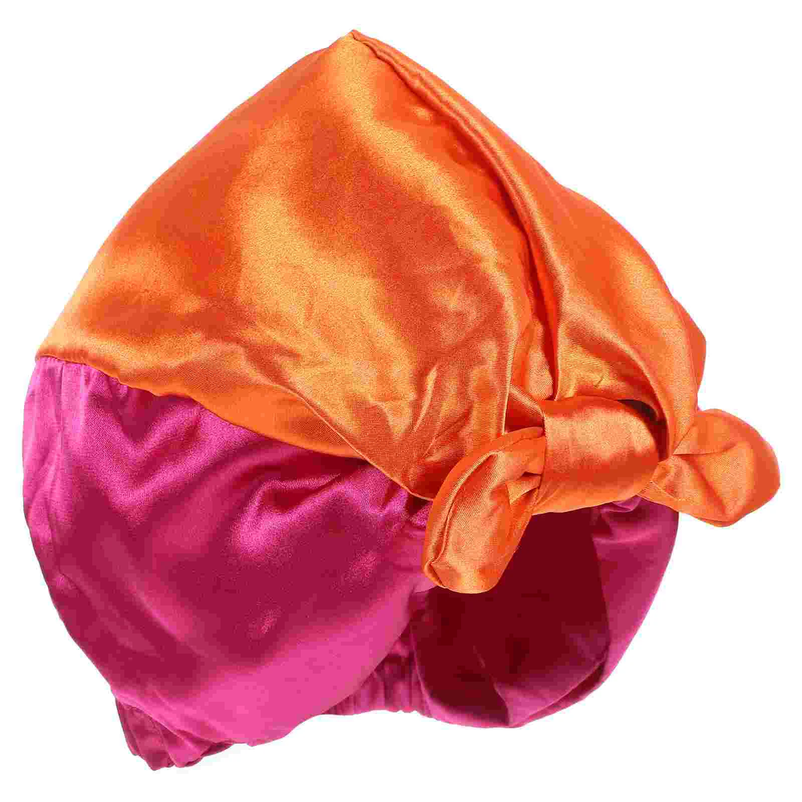

Women Bonnet Sleeping Bonnet Hat Satin Sleeping Hat Decorative Sleeping Cap