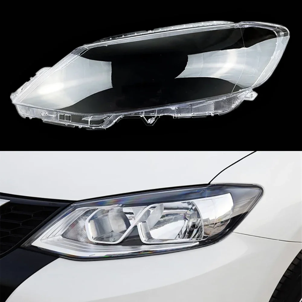 For Nissan Tiida Headlamp Case Car Front Glass Headlight Cover Head