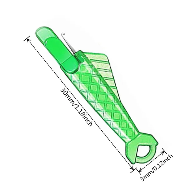 Mini Automatic Needle Threader DIY Tool Home Hand Sewing Machine Device Thread Auto Needle Cross Stitch Sewing Accessories 3