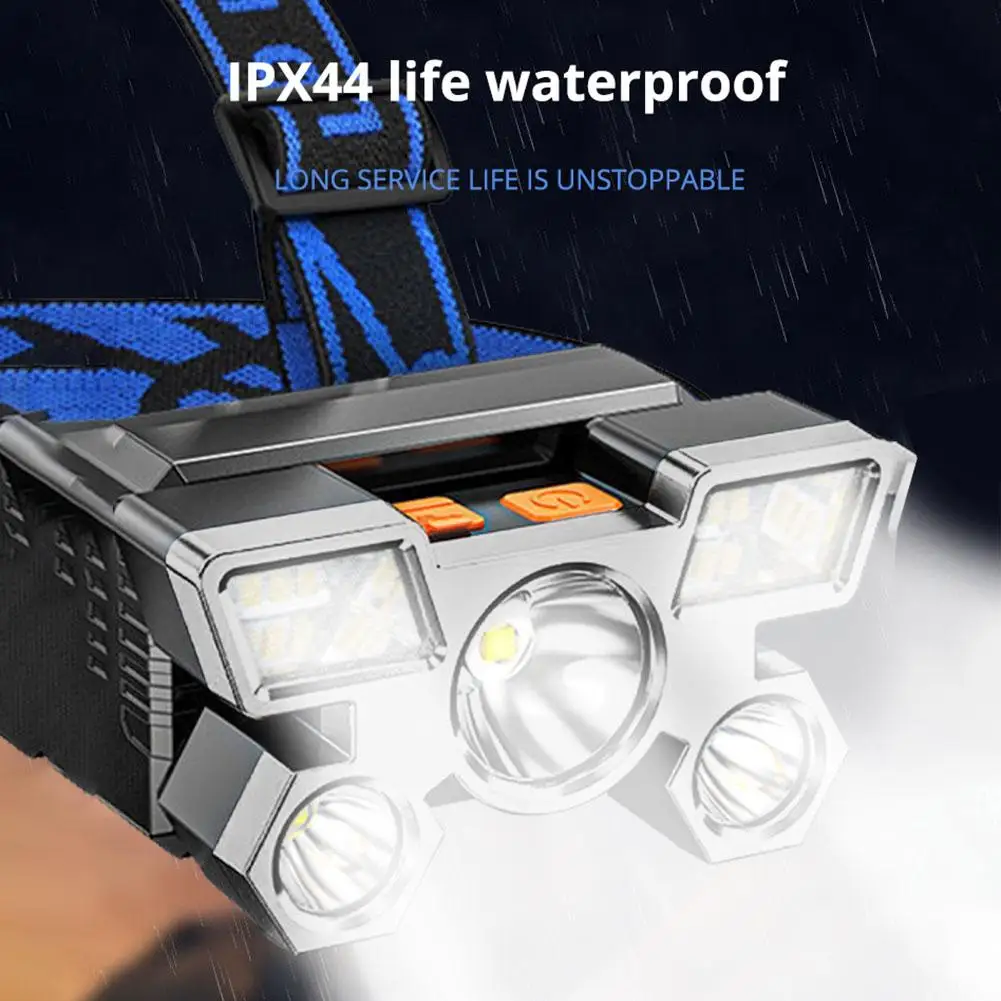 Рисунок 3 - Налобный фонарь с 5 Светодиодами