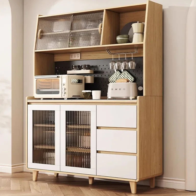 Side Board Cabinet Sideboard Kitchen Storage & Organization Multifunction Home Full et De Cuisine Vintage Mobile Furniture