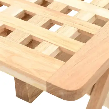 Compact Foldable Side Table - 50x50x49 cm 5