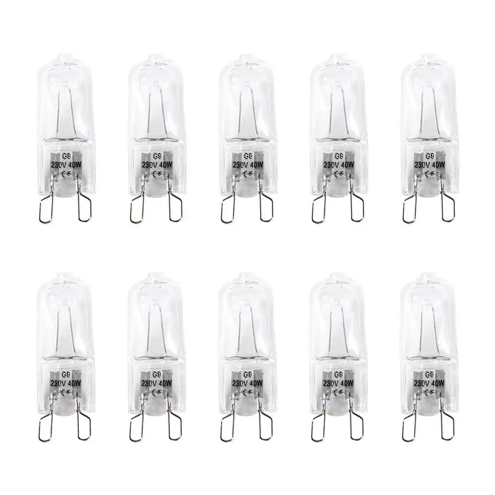 120v 40w High-Temperature Resistant Indoor Wall Lamp Led Lamp Transparent Oven Bulb Halogen Lamp Bead Halogen Bulb Light Globe hot sale e14 high temperature bulb 500 degrees 25w halogen bubble oven bulb e14 250v 25w quartz bulb