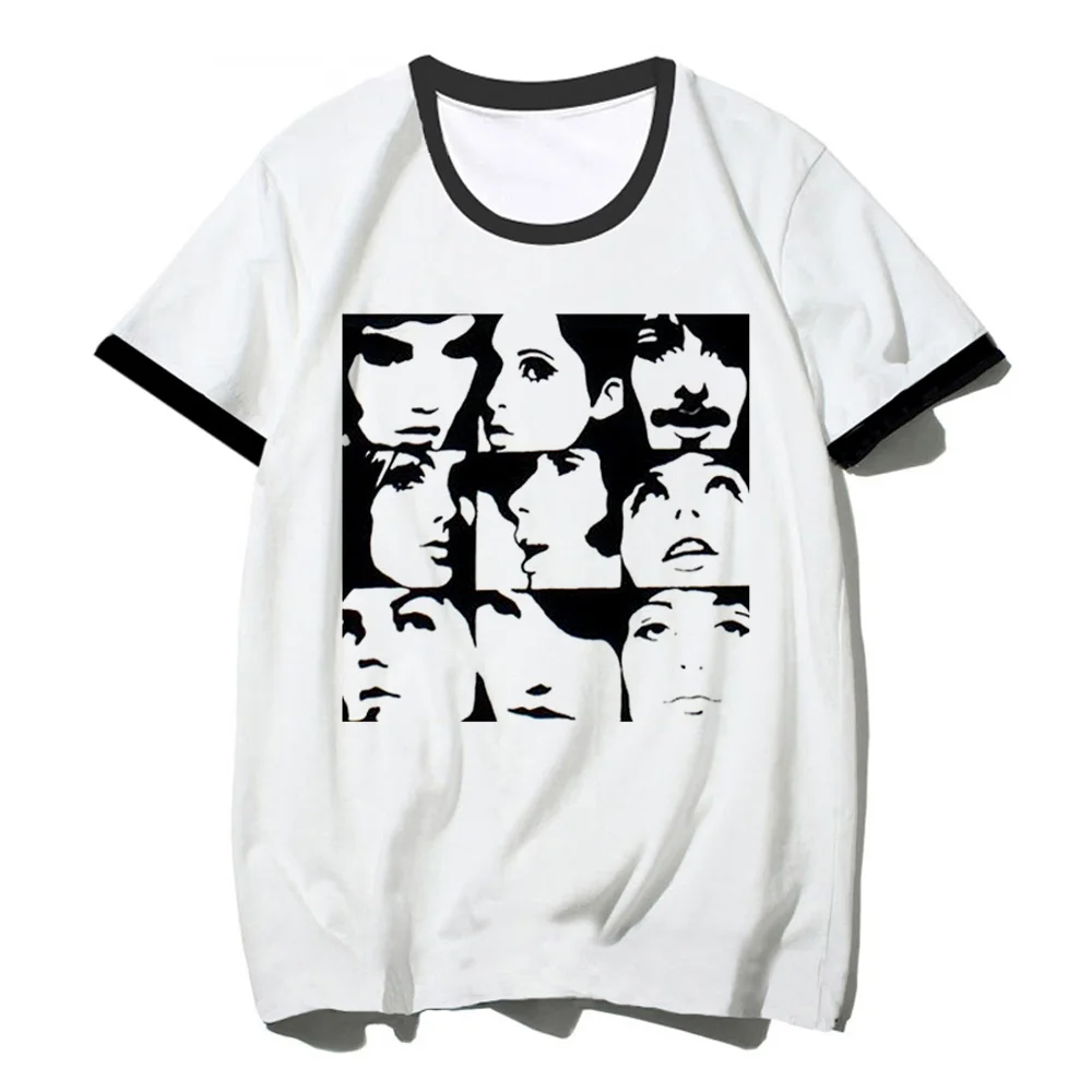

eyes print Tee women streetwear summer Japanese t shirt girl y2k anime designer clothing