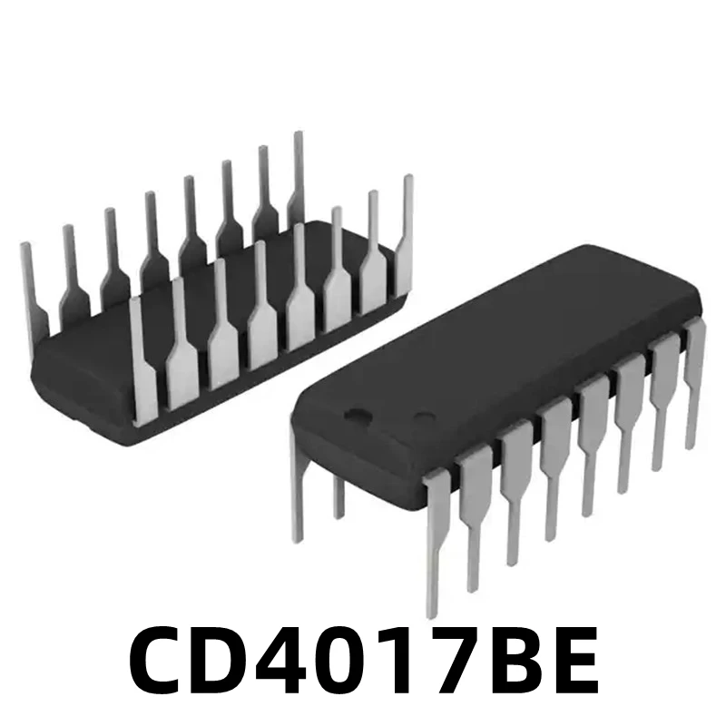 

1 шт. новый оригинальный десятичный чип CD4017BE CD4017 In-line DIP16