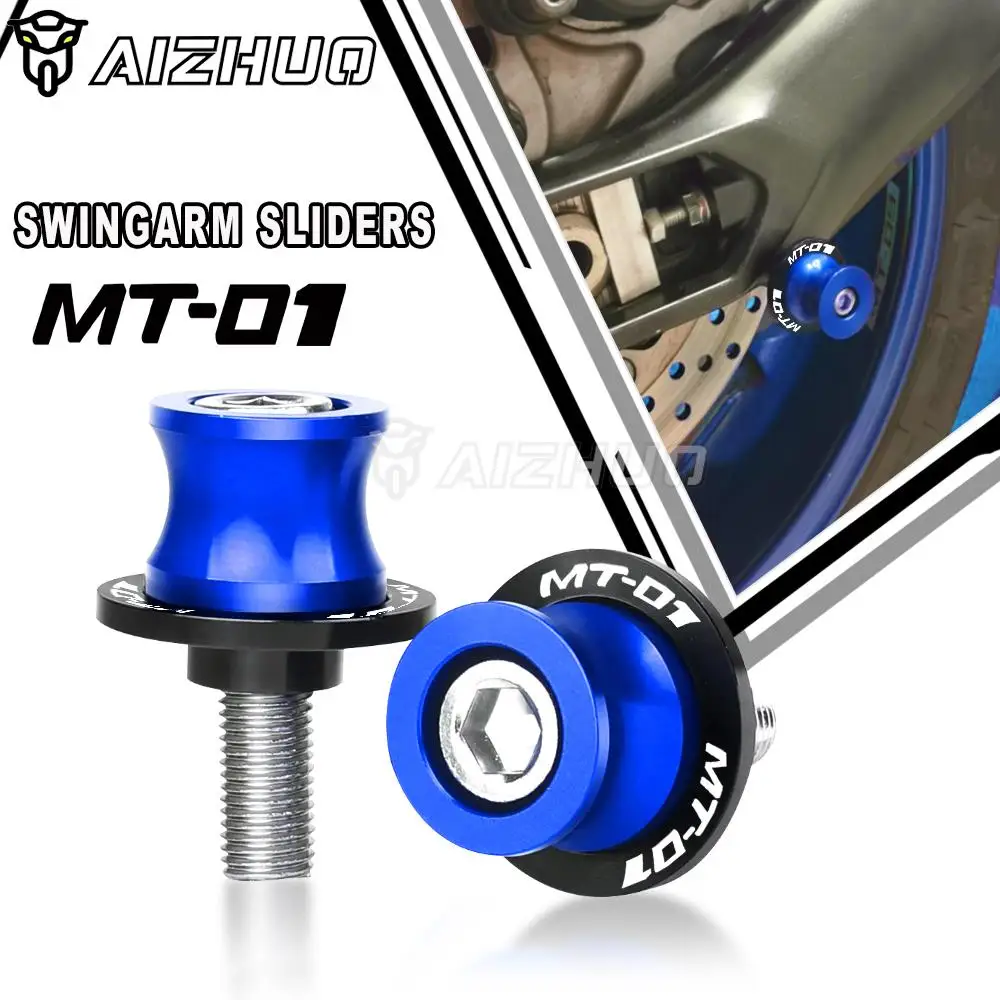

MT-01 2005-2021 6MM Motorcycle Swingarm Slider Spools Stand Screws FOR YAMAHA MT01 2020 2019 2018 2016 2015 MT 01 2001 2003 2004