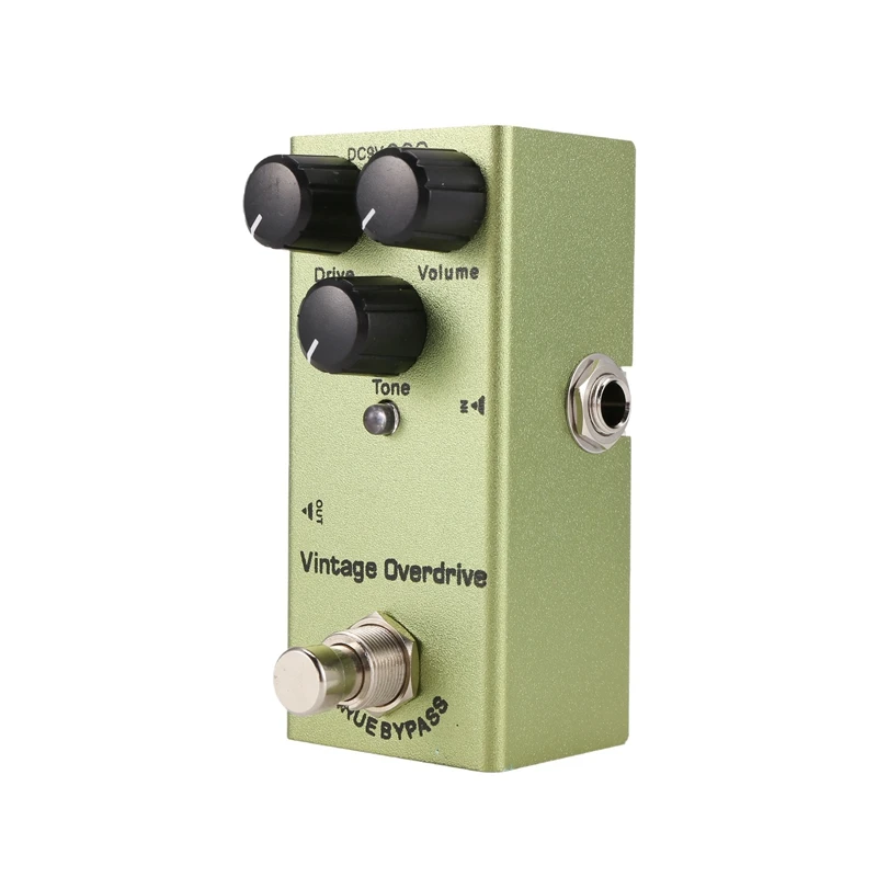 Latestt Mini Electric Guitar Effect Pedal Electric Guitar Pedal Vintage Overdrive For