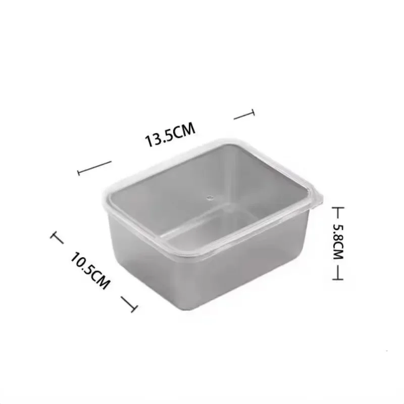 Stainless Steel Fresh-Keeping Box Vegetables Fresh Refrigerator Food Storage Box Kitchen Organizer And Storage Container Crisper 6