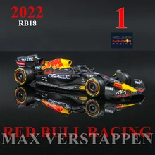  Bburago 1:43 NEW 2022 F1 Red Bull Racing RB18 1# Verstappen 11#  Perez Special Paint Formula One Alloy Super Toy Car Model 