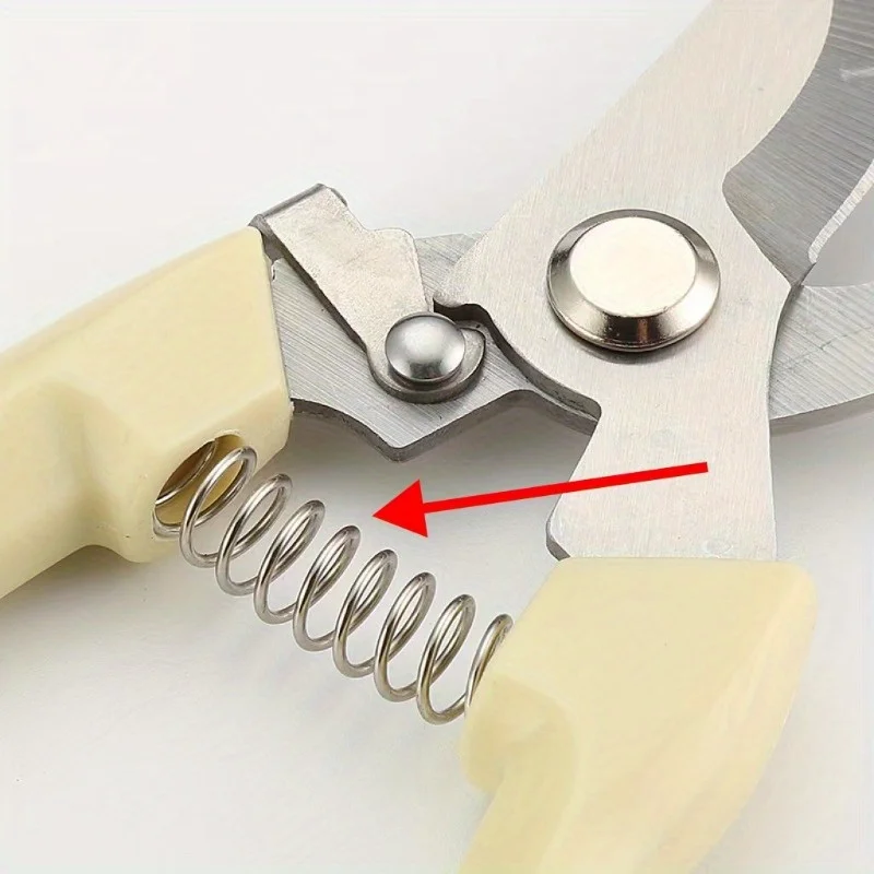 10pcs Stainless Steel Shear Spring Replacement, Pruning Fruit Tree Garden Shears Spring, Shear Accessories