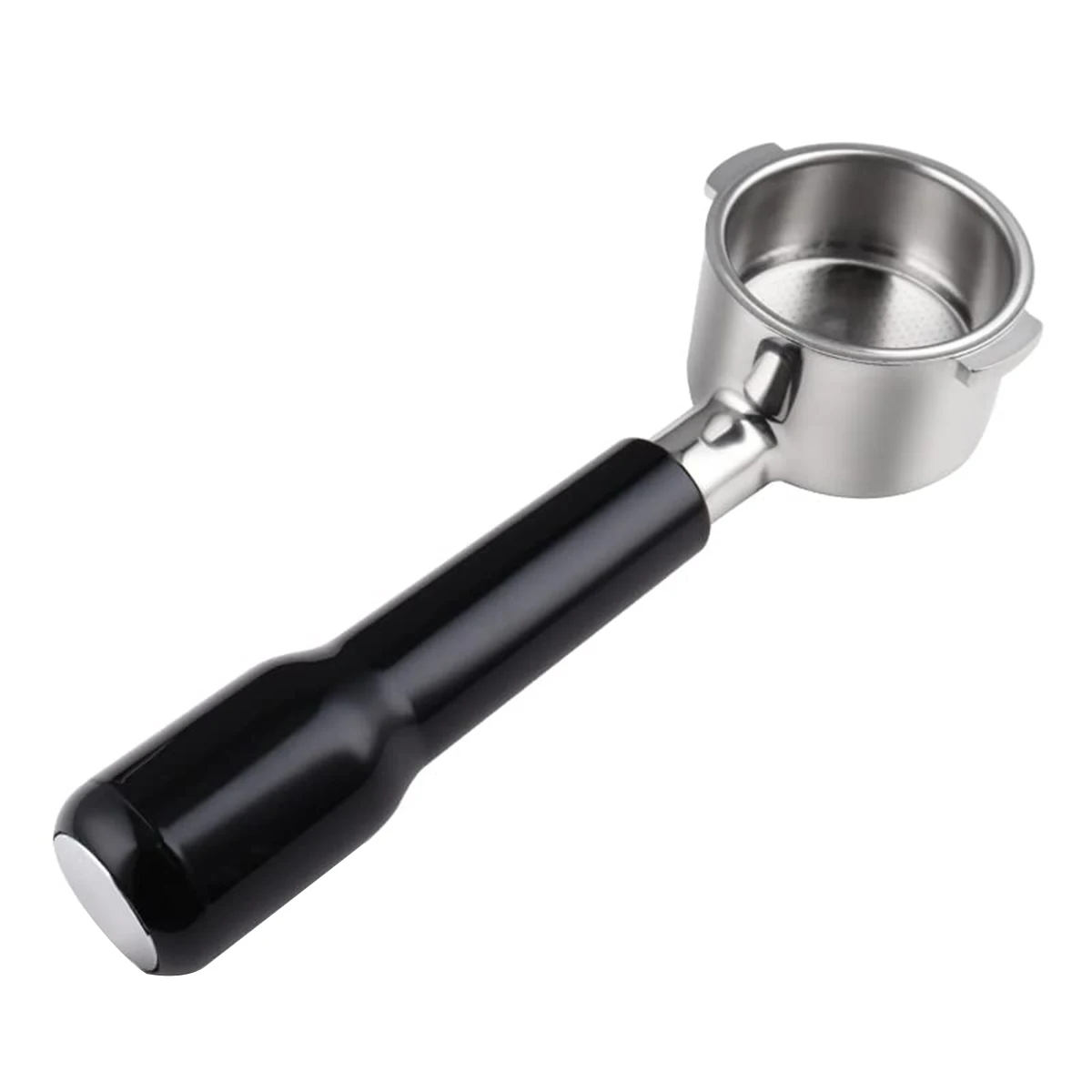 

1 шт. 51 мм кофейная ручка без дна бытовые с двумя ушками и тремя ушками аксессуары для кофейной ручки из массива дерева