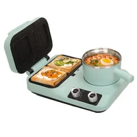 Sandwich Machine Breakfast Machine Multifunctional 4-in-1 Press Toaster Household Small Lazy Light Food Machine Automatic 1