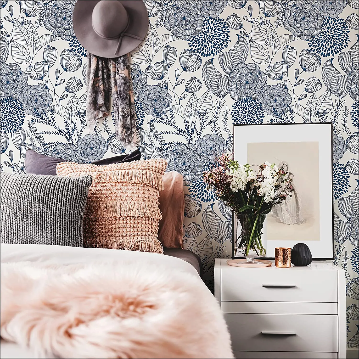 Custom Papel De Parede 3D Photo Wallpaper for living room home decor Black And White Forest Mural wall Painting stickers muraux
