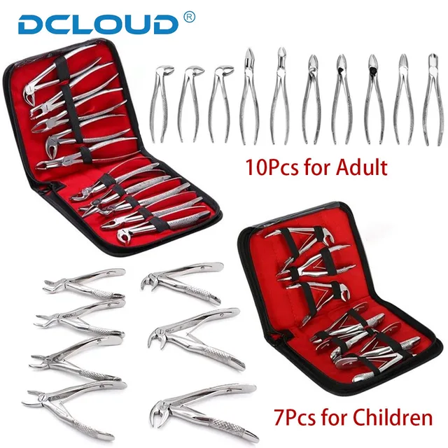 Strumenti Da Laboratorio Dentale Pinze Per Estrazione Dentale E Ascensori Radicolari - E Laboratorio Strumenti Per Odontoiatria - Foto 8