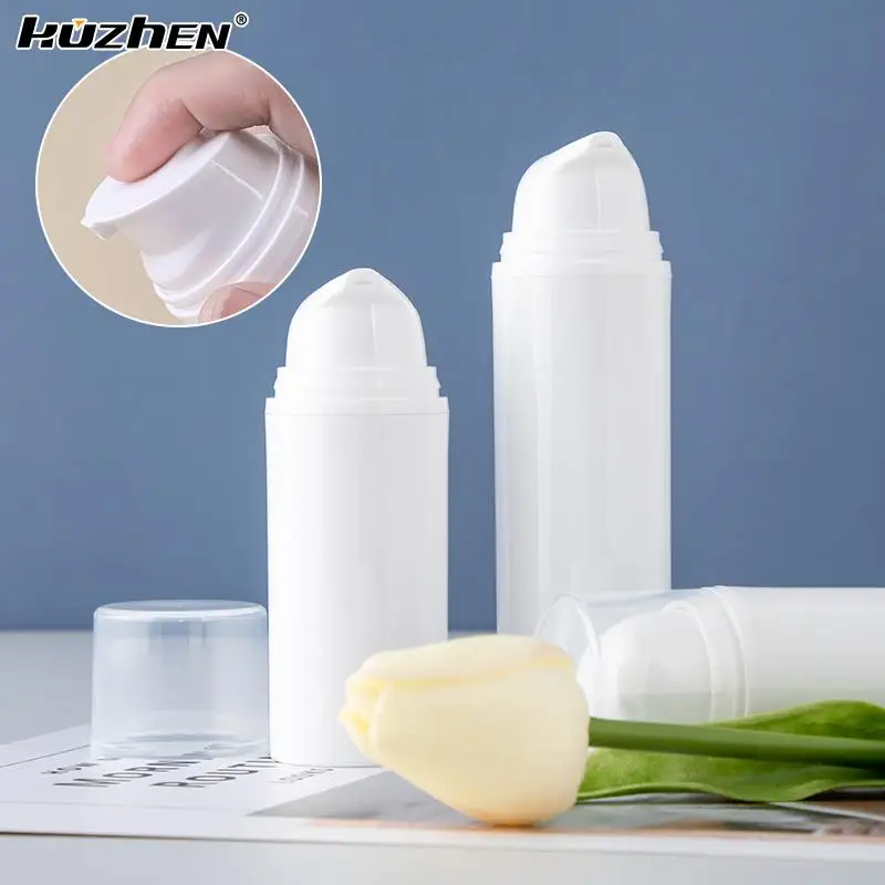 

15ml/30ml/50ml Empty Airless Pump Bottles Mini Lotion Vacuum Cosmetic Containers Women Make Up Travel Emulsion Bottle