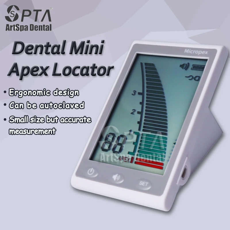 

SPTA Dental Instruments Portable Machine Accurate Measurement Dentist Endo Apex Locator Endodontic Root Canal MeasureTest