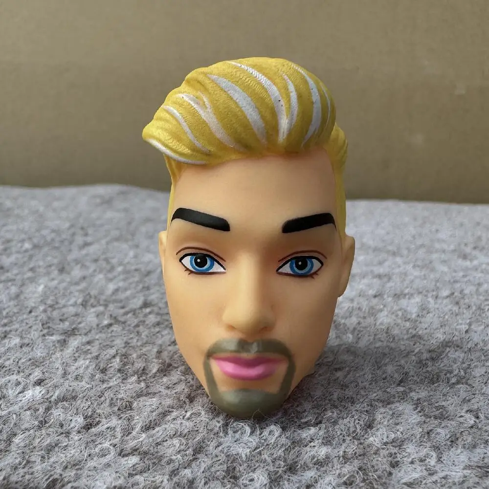 1/6 Boys Doll Heads Prince Ken Heads Solid Boy Head For 30cm Body Kids Boys Girls DIY Toys Birthday Gifts